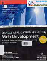 Image of ORACLE APPLICATION SERVER 10g WEB DEVELOPMENT