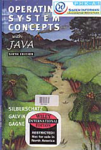 Image of OPERATING SYSTEMS CONCEPTS WITH JAVA