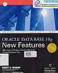 Image of ORCLE DATABASE 10g NEW FEATURES