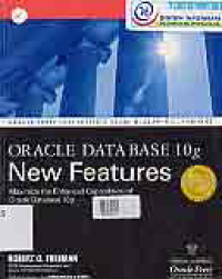 ORCLE DATABASE 10g NEW FEATURES