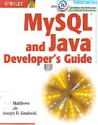 Image of MYSQL AND JAVA DEVELOPER'S GUIDE