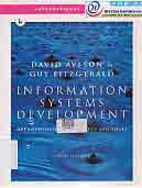 INFORMATION SYSTEMS DEVELOPMENT