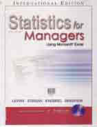 STATISTICS FOR MANAGERS