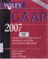 Image of GAAP 2007 INTERPRETATION AND APPLICATION OF GENERALLY ACCEPTED ACCOUNTING PRINCIPLES