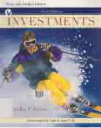 INVESTMENTS; Analysis and Management