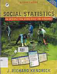 Image of SOCIAL STATISTICS : AN INTRODUNTION USING SPSS FOR WINDOWS