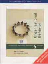 ORGANIZATIONAL BEHAVIOR; FOUNDATIONS, REALITIES, & CHALLENGES (+CD)