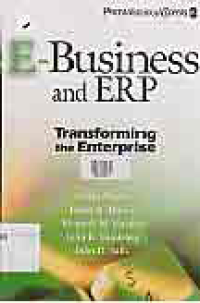 Image of E-BUSINESS AND ERP: Transforming the Enterprise