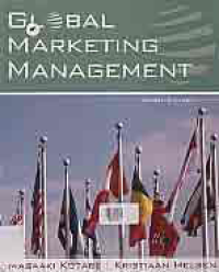 Image of GLOBAL MARKETING MANAGEMENT