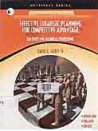 Image of EFFECTIVE STRATEGIC PLANNING FOR COMPETITIVE ADVANTAGE : TEN STEPS FOR TECHNICAL PROFESIONS