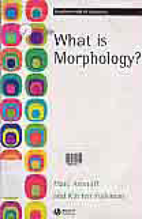 Image of WHAT IS MORPHOLOGY; Fundamental of Linguistics