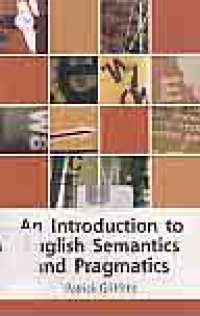 Image of AN INTRODUCTION TO ENGLISH SEMANTICS AND PRAGMATICS