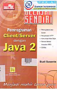 PEMROGRAMAN CLIENT/SERVER DENGAN JAVA 2