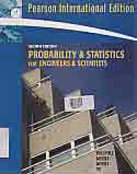 PROBABILITY AND STATISTICS FOR ENGINEERS AND SCIENTISTS