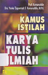 Image of KAMUS ISTILAH KARYA TULIS ILMIAH