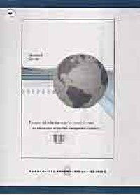 Image of FINANCIAL MARKETS AND INSTITUTIONS AN INTRODUCTION TO THE RISK MANAGEMENT APPROACH