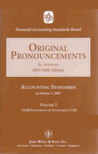 Image of ORIGINAL PRONOUNCEMENTS AS AMENDED 2007/2008 EDITION