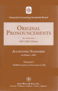 ORIGINAL PRONOUNCEMENTS AS AMENDED 2007/2008 EDITION