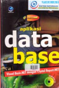 APLIKASI DATABASE: Visual basic.net dengan Crystal Report.Net + CD