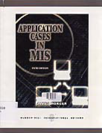 APPLICATION CASES IN MIS