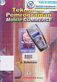 TEKNOLOGI PEMROGRAMAN MOBILE COMMERCE