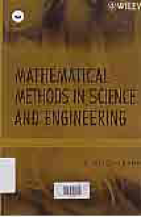 Image of MATHEMATICAL METHODS IN SCIENCE AND ENGINEERING