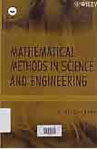 MATHEMATICAL METHODS IN SCIENCE AND ENGINEERING