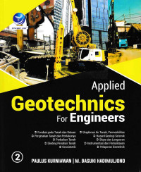 Image of APPLIED GEOTECHNICS FOR ENGINEERS