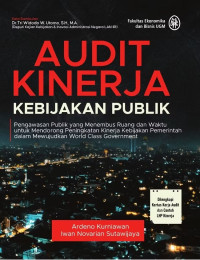 Image of AUDIT KINERJA KEBIJAKAN PUBLIK