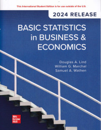 Image of BASIC STATISTICS IN BUSINESS & ECONOMICS