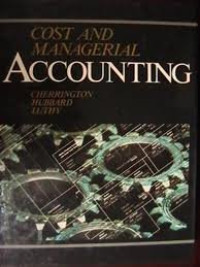 COST AND MANAGERIAL ACCOUNTING