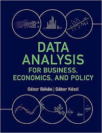 Image of DATA ANALYSIS FOR BUSINESS ECONOMICS AND POLICY