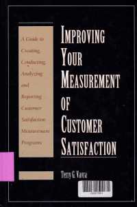Image of IMPROVING YOUR MEASUREMENT OF CUSTOMER SATISFACTION