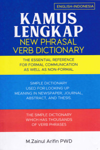 Image of KAMUS LENGKAP NEW PHRASAL VERB DICTIONARY