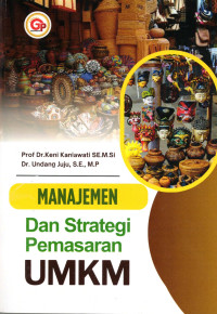 Image of MANAJEMEN DAN STRATEGI PEMASARAN UMKM