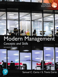 Image of MODERN MANAGEMENT : Concepts and Skills