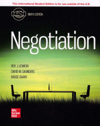 Image of NEGOTIATION, 9th Edition
