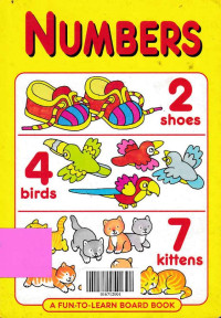 Image of NUMBERS A FUN TO LEARN BOARD BOOK