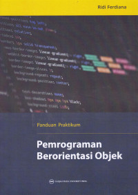 Image of PANDUAN PRAKTIKUKM PEMOGRAMAN OBJEK