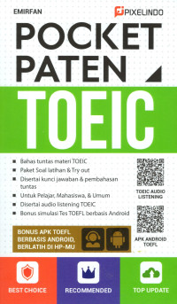 Image of POCKET PATEN TOEIC