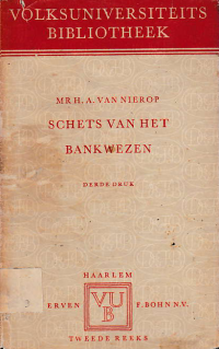 Image of SCHETS VAN HET BANK WEZEN