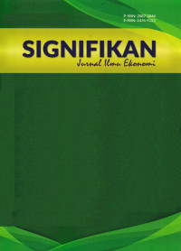 Image of SIGNIFIKAN : Jurnal Ilmu Ekonomi