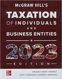 TAXATION OF INDIVIDUALS AND BUSINESS ENTITIES