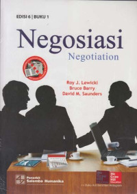 NEGOSIASI : Negotiation ( Buku 1 )